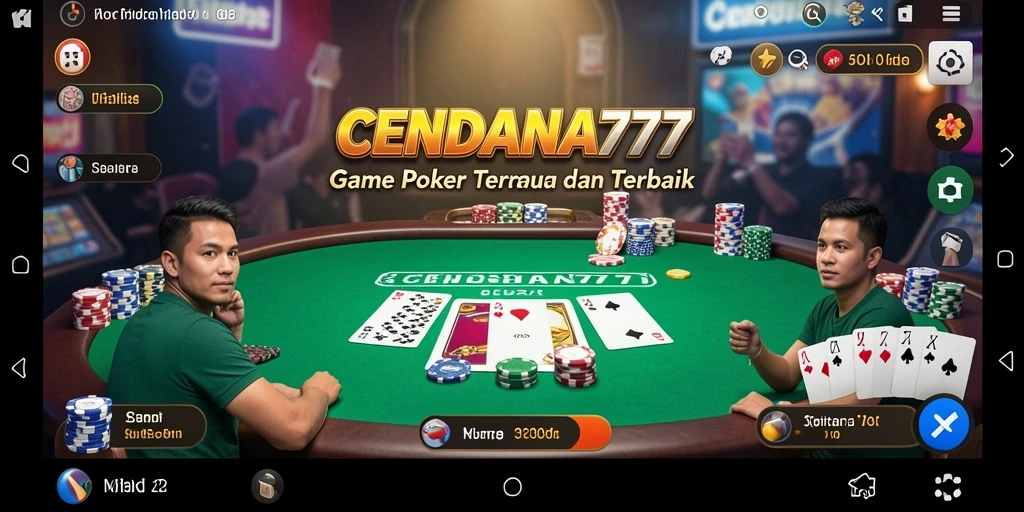 Tampilan gameplay CENDANA777 yang menarik dan dinamis.