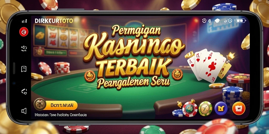 Tampilan menarik dari permainan Kasino di DIREKTURTOTO.