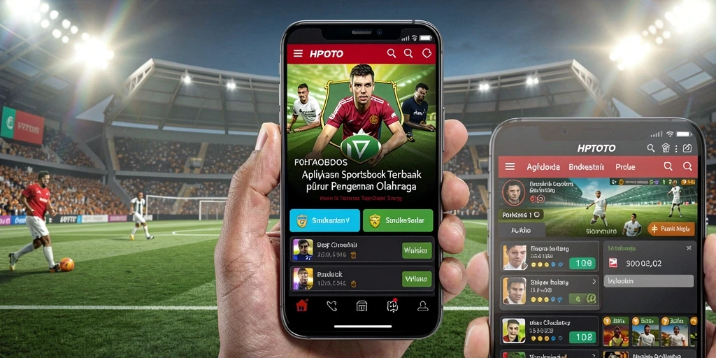 Tampilan gameplay Sportsbook HPTOTO dengan berbagai pilihan taruhan.