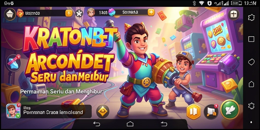 Tampilan seru dari gameplay KRATONBET yang menyenangkan.