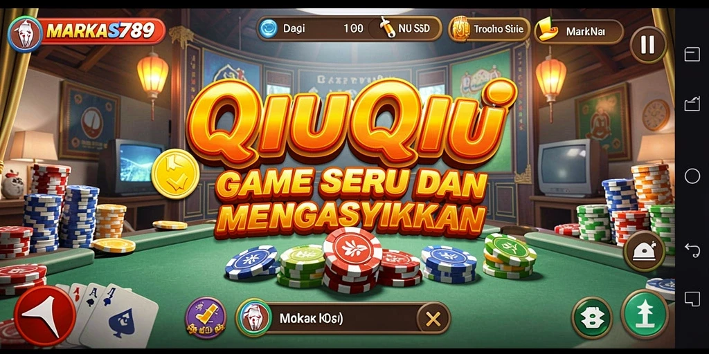 Gameplay seru QiuQiu di MARKAS789 dengan fitur menarik.